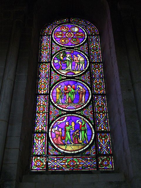 Stained Glass Window
Located on the South side of the Cathedral
