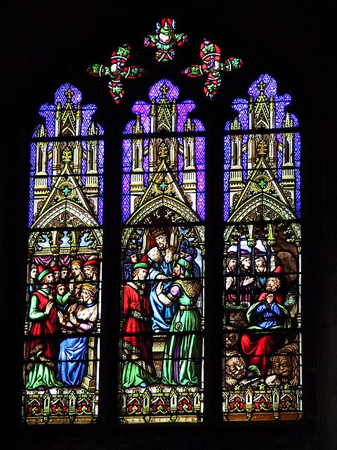 Stained Glass Window
Located on the South side of the Cathedral
