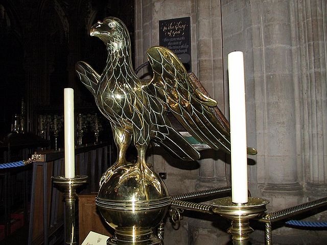 Eagle Lectern
Located under the Octagon
