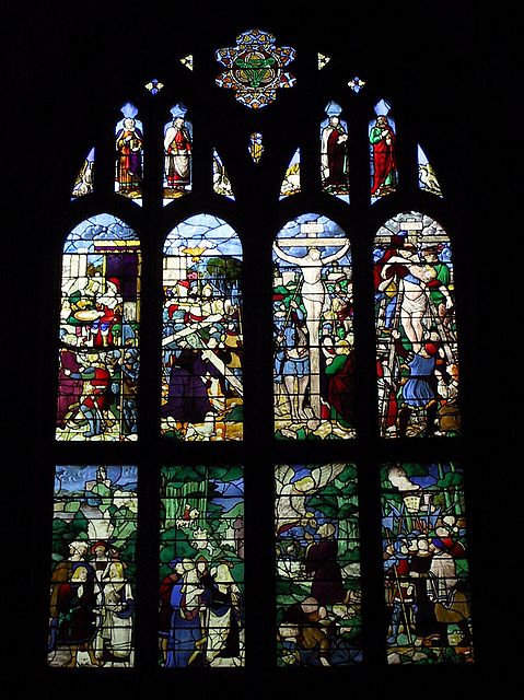 Stained Glass Window
Located in the West Tower
