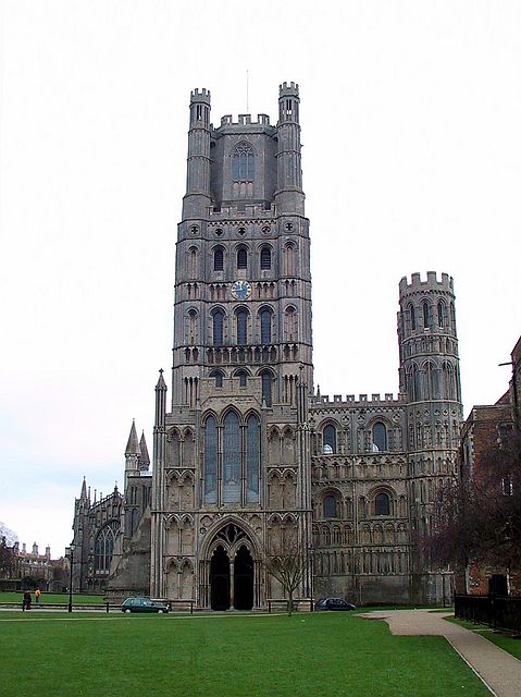 Looking at the West Tower

