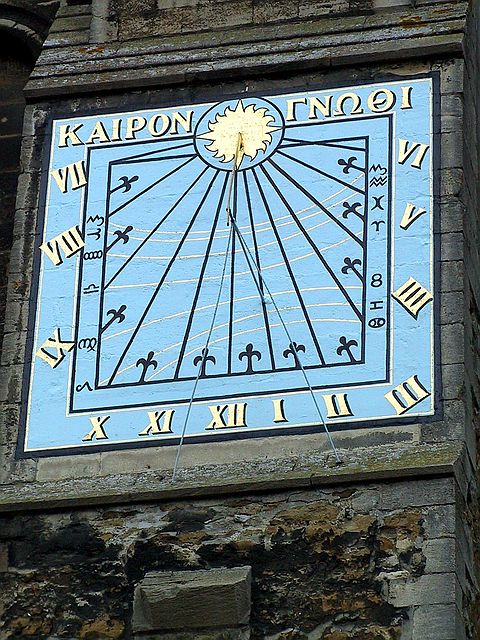 Sundial
Located on the South side of the Cathedral
