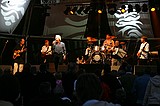 Alan, Ray, Carl, Bobby, Ian & Tony  The Hollies at Wisley -  June 2004