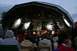 The stage The Hollies at Wisley -  June 2004