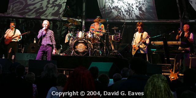 Ray, Carl, Bobby, Tony & Ian  The Hollies at Wisley -  June 2004