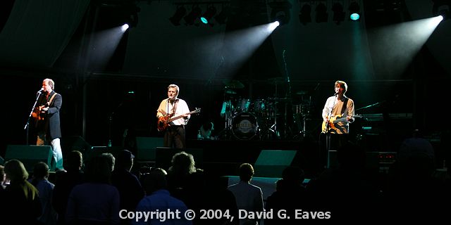 Acoustic - Alan, Ray & Tony The Hollies at Wisley -  June 2004