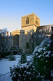 Chapel, Jesus College  Snowy Cambridge, January 2004 