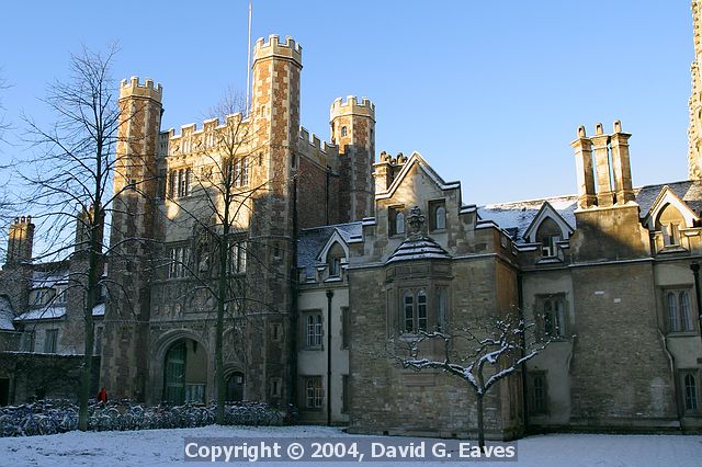 Great Cate, Trinity College  Snowy Cambridge, January 2004 