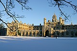 St John's College  Snowy Cambridge, January 2004 