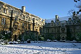 New Court - Pembroke College  Snowy Cambridge, January 2004 