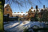 Pembroke College  Snowy Cambridge, January 2004 