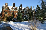 Pembroke College  Snowy Cambridge, January 2004 