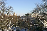 Looking across the city  Snowy Cambridge, January 2004 