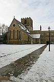 Chapel Court, Jesus College  Snowy Cambridge, January 2004 