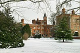 Jesus College  Snowy Cambridge, January 2004 